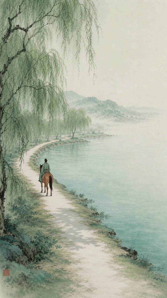 我用 Codex+ Gemini,几分钱成本,把《钱塘湖春行》做成了一条会呼吸的中国画视频 第2张图片